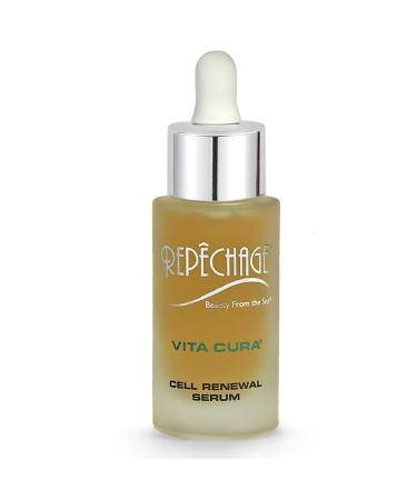 Buy Repechage Vita Cura Renewal Serum - Natural Anti-Aging Face Moisturizer with Hyaluronic Acid & Marine Seaweed for Men & Women - Brighten Smooth & Even Tone - 1 fl Oz - Buy Online on GoSupps.com