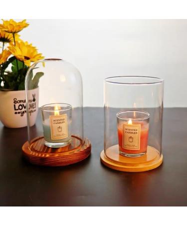 Aromatherapy Scented Candles for Home Fragrance 100% Natural Soy Wax Lavender Purple LAV029