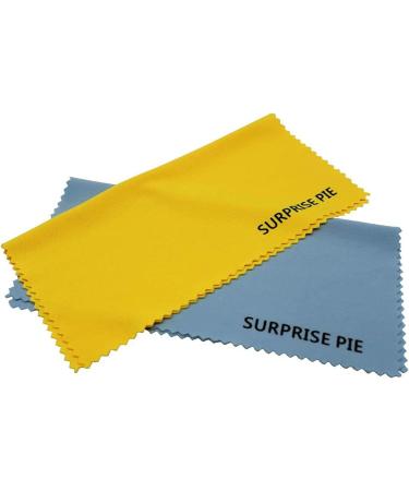 6 Pack Microfiber Cleaning Cloths 400 GSM - Lint Free, 12x12 Inches, Multi-Colored - Ideal for Kitchen, Car, House, Boat - Soft and Thick Reusable Towels - Buy Online on GoSupps.com