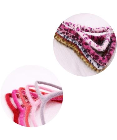 24-Piece Cat Ears Hair Headband Set for Girls and Adults - Fluffy Hair Hoop in 24 Colors for Parties and Daily Wear - Buy Online on GoSupps.com