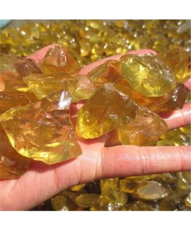 Natural Crystal Rough Natural Citrine Crystal Rough Stone Yellow Crystal Stones Minerals Specimen Home Decoration - (Color: 40-50g Size: 3-5cm) - Buy Online on GoSupps.com