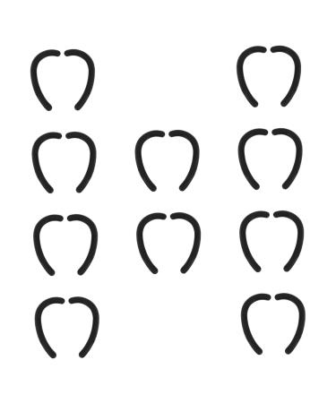 Minkissy 30 pair of anti-Snag ear brick actually tumbling protection facial cover ear extension masked pipe hook ear protection facial mask for children hearing protection ear protection mask hook tab tab