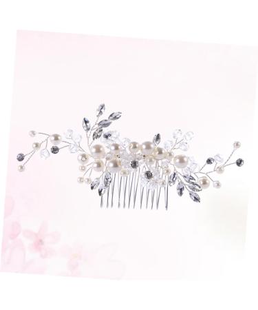 HAPINARY Wedding Hair Comb Tiara Comb for Bridal Crystal Hair Comb Bridal Hair Comb Hair up Wedding Bride Bride Comb - Buy Online on GoSupps.com