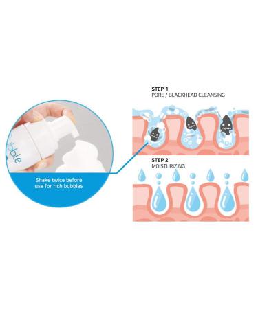 YADAH Bubble Deep Cleanser (5.07fl oz) Vegan Foaming Cleanser for Soothing & Moisturizing | Korean Skin Care with Cactus & Orange Peel - Clear Impurities - Buy Online on GoSupps.com