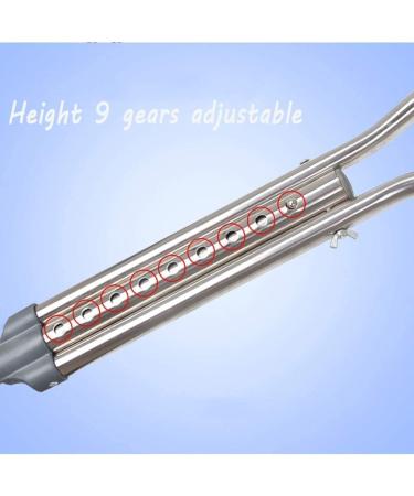 Crutches for Adults Underarm Underarm Crutches for Adjustable Crutches Stainless Steel Height Adjustable for Child Disabled People- A Pair for Adults and Teenager Great for Travel Lucky Star - Buy Online on GoSupps.com