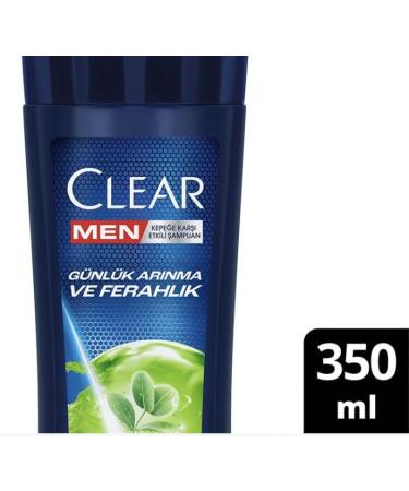 NEW Clear Men Daily Purification Anti-Dandruff Shampoo 350ml | Freshness Boost International Shipping - Buy Online on GoSupps.com