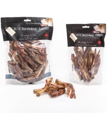 100% Canadian Duck Feet Treats for Dogs 3lb Bulk Single Ingredients with Nothing Added - Buy Online on GoSupps.com