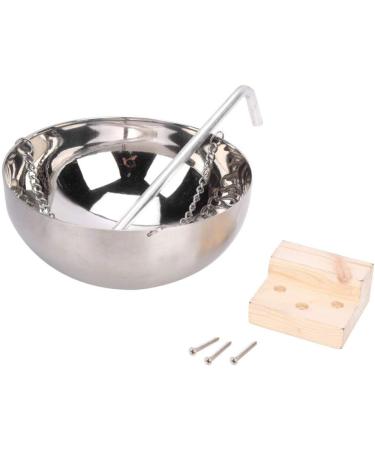 Atyhao 20cm Stainless Steel Sauna Aromatherapy Bowl - Essential Oil Holder for Sauna Room Accessories - Buy Online on GoSupps.com