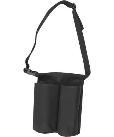 Perfk Massage Bottle Bag - Adjustable Length Oil & Lotion Case with 2 Pockets | Portable Waist Double Bottle for Massage Therapy - Buy Online on GoSupps.com