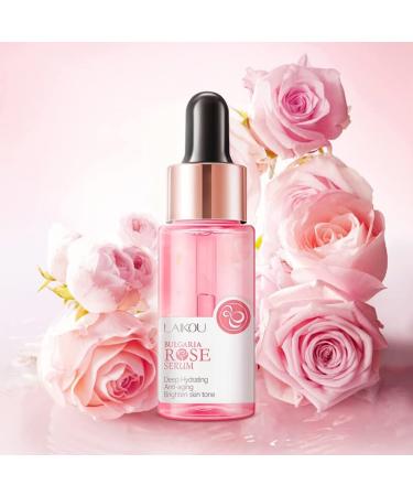 Madi Kay Designs Bulgaria Rose Serum 17ml - Deep Hydrating Anti-Aging Facial Essence for Brightening, Repairing, and Smoothing Skin Tone - Buy Online on GoSupps.com