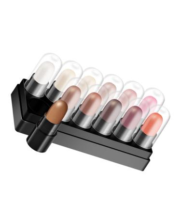 VINTORKY 12pcs 12 Shadow Box Eyeshadow Make up Kit Makeup Stick Eye Brightener Stick Plastic
