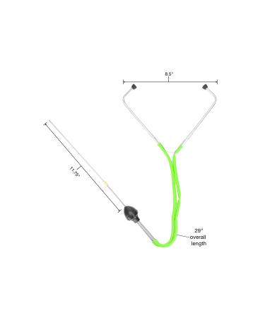 OEMTOOLS 25210 Mechanic's Stethoscope | Diagnose Engine Noise | Universal Fit Automotive Diagnostic Tool for Mechanics & DIY Enthusiasts - Buy Online on GoSupps.com