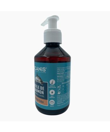 Vetocanis | Salmon Oil for Dogs and Cats | Complementary Food for Dogs and Cats | Based on Omega 3 and 6 | Hygiene and Health for Dogs and Cats | 250 ML - Buy Online on GoSupps.com