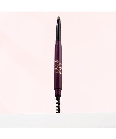 Mally Beauty Full Dreams Brow Pencil in Taupe - Angled Definer Tip for Sculpting and Shaping - Includes Pencil + Brush - Buy Online on GoSupps.com