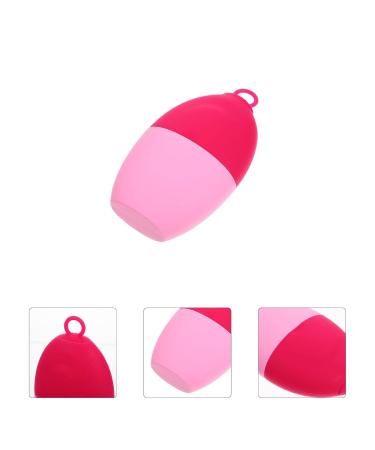 SHERCHPRY 2pcs Silicone Ice Cube Tray & Roller - Facial Massage Tools for Lifting & Cooling | Red Ice Roller Globes - Buy Online on GoSupps.com