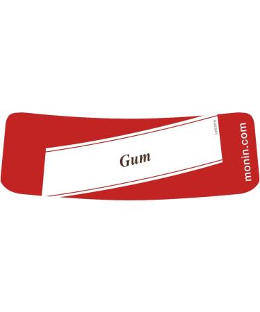 MONIN Premium Gum Syrup 1L: Vegan-Friendly, Allergen-Free, 100% Natural for Cocktails and Mocktails - Buy Online on GoSupps.com