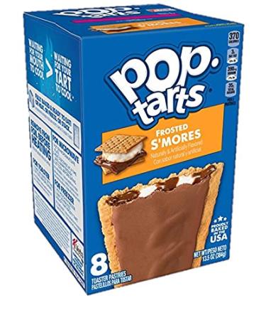 Pop Tarts Variety Pack - Brown Sugar Cinnamon, Cookies & Creme, Smores, Chocolate Fudge - 13.5oz (4 Pack) with Bonus MYD Lollipops - Buy Online on GoSupps.com