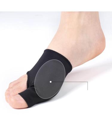 Bale Toe Stocking | Large Toe Separator | Soft Breathable & Skin-Friendly | Outdoor Use (S: 35-39 M) - Black - Buy Online on GoSupps.com