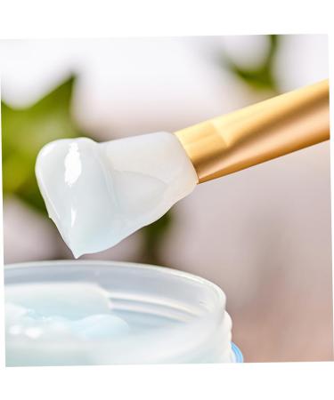 Silicone Facial Mask Brush - Hairless Face Makeup Applicator for DIY Masks | Cosmetic Brush in Blue - Buy Online on GoSupps.com