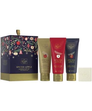 The Scottish Fine Soaps Company Spiced Apple Luxurious Gift Set .(4 items suitable for vegans) - Buy Online on GoSupps.com