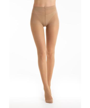Relaxsan Basic 880-140 Denier Moderate Support Tights 18-22 mmHg - Size Medium, Skin Color - Buy Online on GoSupps.com