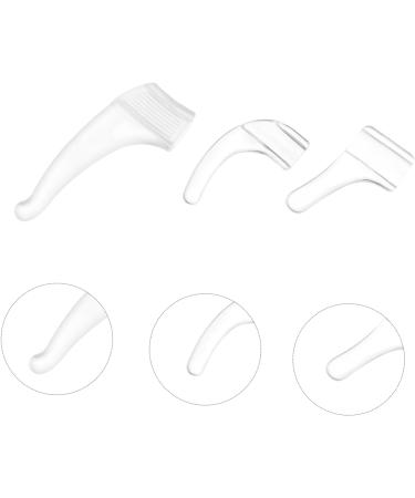 Shop Gleavi Glasses Accessories - 15 Anti-Cover Ear Brinles & Portable Holders | Transparent Pebble Gel Anti-Shedding Effect - Buy Online on GoSupps.com
