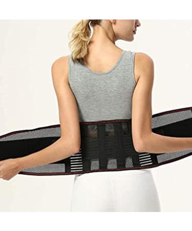 Healifty Hip Belt Waist Support | Back Brace & Lumbar Support Girdle for Men & Women | Comfortable & Adjustable Gym Trimmer Sleeve - Buy Online on GoSupps.com
