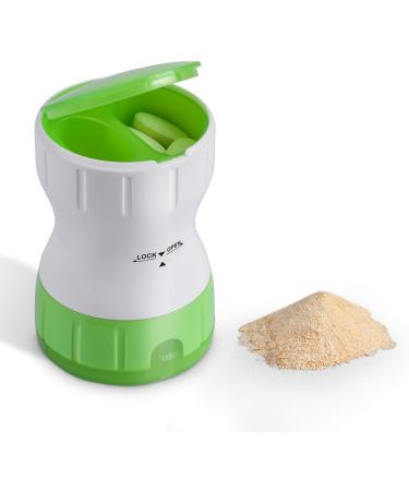 Buy Opret Tablet Mortar & Pill Crusher - Multifunctional Ceramic Grinder with Deposit Compartment for Effortless Tablet Crushing | International Shipping Available - Buy Online on GoSupps.com