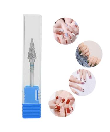 Tungsten Steel Nail Drill Bits - 2.35mm Shank, Electric Manicure Grinding Head - Blue - Buy Online on GoSupps.com