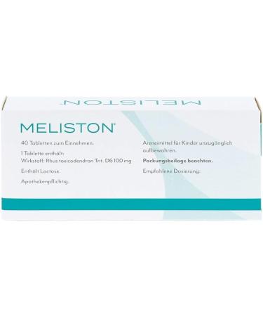 Buy Meliston Tablets 40 St - Fast International Shipping | Top Quality eCommerce - Buy Online on GoSupps.com