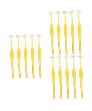 FOMIYES 15 STK Collaborative eyebrow trimmers Female eyebrow remover razor armor arm hairs women stainless steel eyebrow scraps trim eyebrows 12.5x1.3cmx3pcs Random color x 3 pieces