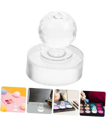 FOMIYES 2pcs Pressing Seal Mold Eyeshadow Stamp Powder Cosmetic Stamper Acrylic Eyeshadow Stamper 3.00X2.40X2.40CM Transparent - Buy Online on GoSupps.com
