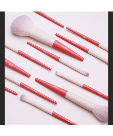Peach Makeup Brush Set - Soft Animal Hair Eyeshadow Brushes | Full Tool Kit for Flawless Makeup - Buy Online on GoSupps.com