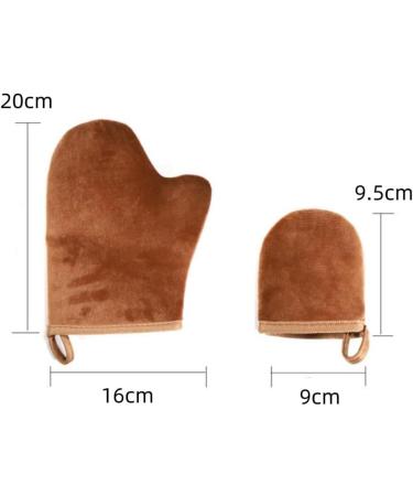 Norhogo 2 pieces Self Tanning Mitt selftanning mitts sunless glove applicator for selftanning capsule bronzer cream 2 pieces - Buy Online on GoSupps.com