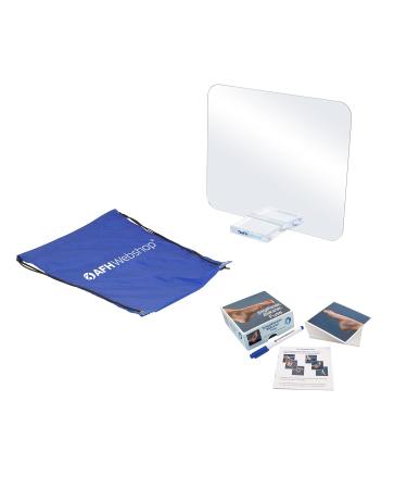 AFH T-SPiegel Premium |Small |including carrying bag |Stand foot: Transparent |Image cards Foot base: Transparent |With picture cards foot