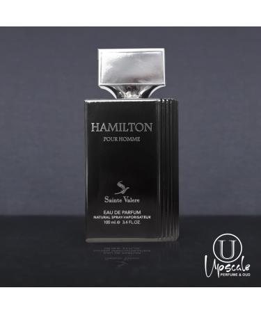 Almas Perfumes SAINTE VALERE Eau De Parfum HAMILTON - Sweet Smelling Spray - 100ML 3.4FL OZ of Long-Lasting Aroma - Luxurious Scent of Arabia for Men - Buy Online on GoSupps.com