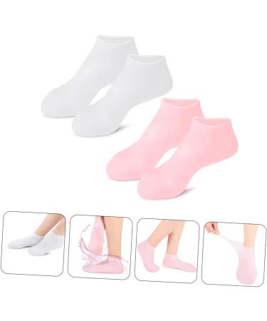minkissy 10 Pairs Exfoliating Moisturizing Socks Cosmetic Moisturizing Sock Lotion Toe Spa Masks Moisturizing Spa Socks Foot Non Socks Pedicure Cuticles Socks Cracked Sebs Heel Soft Miss - Buy Online on GoSupps.com