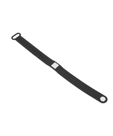 Adjustable Anti-Static Bracelet - Waterproof Silicone Energy Wrist Strap for Men & Women - Lightweight Black - Buy Online on GoSupps.com