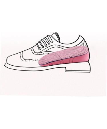 NOLITOY Invisible Heightening Half Pad Shoe Inserts for Men & Women | Heel Cushions & Lifts to Enhance Comfort & Height - Buy Online on GoSupps.com