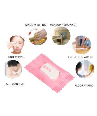 100Pcs Disposable Non-Woven Compressed Towels | Travel & Beauty Essentials | Eco-Friendly Towelettes for Home & Sports - Buy Online on GoSupps.com