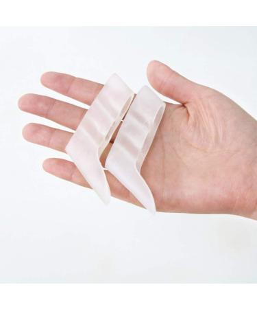 Pinkie Toe Separators with 3 Loops - Toe Spacers for Curled Toes and Bunion Relief - 6 Pieces/3 Pairs - Buy Online on GoSupps.com