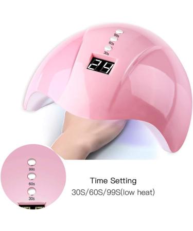 Anself 36W UV LED Nail Lamp | Gel Nail Polish Dryer with 3 Timers and Auto Sensor | USB Charging | Fast Drying Nail Lamp - Buy Online on GoSupps.com