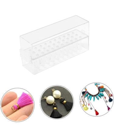 POPETPOP Nail Art Storage Box Nail Drills for Acrylic Nails Professional Drill Bits for Nails Hex Socket Organizer Nail Art Salon Goods Hex Magnetic Holder Nail Manicure Tool Abs - Buy Online on GoSupps.com