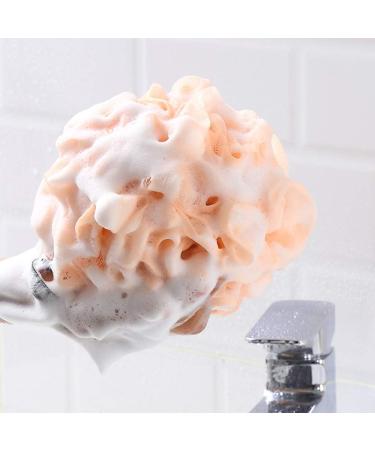 2PCS Shower Sponge Set Soft Bath Sponges for Men & Women | Body Luffa & Bath Flowers for Exfoliating - Buy Online on GoSupps.com