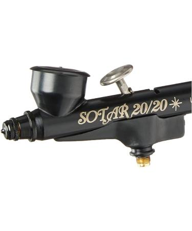 Badger Air-Brush Co. Sotar 2020-2F Large Gravity Feed Fine Airbrush - Black - Buy Online on GoSupps.com