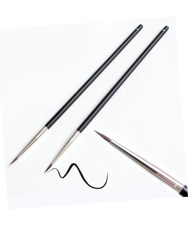 Beavorty Makeup Brush 2pcs Brush Eyeshadow Cosmetic Eyeliner Liquid Eye Makeup Tools Liquid Eyeliner Eyeliner Makeup Brush - Buy Online on GoSupps.com