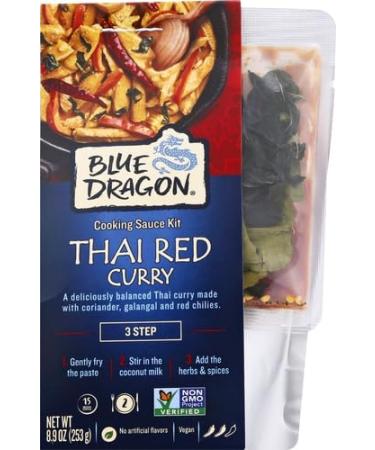 BLUE DRAGON CURRY KIT THAI RED 3 STEP - Buy Online on GoSupps.com