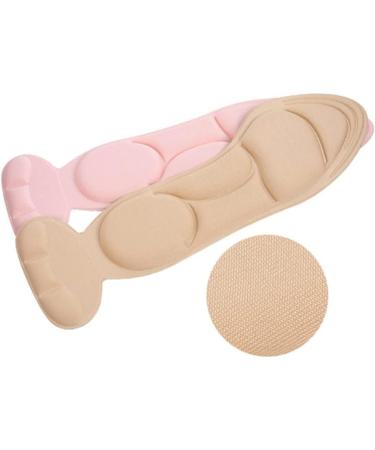 Healvian Casual Heel Support Inserts - 2 Pairs | Anti-Blister Pads for High Heels | Absorb Sweat, Khaki Heel Grips - Buy Online on GoSupps.com