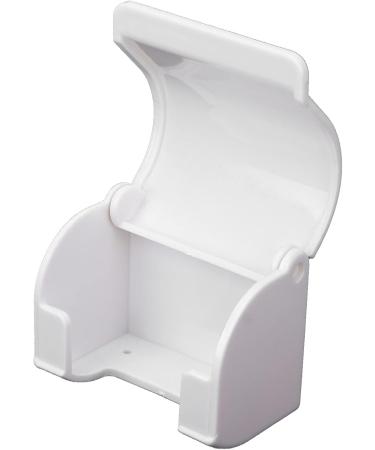 Multifunctional White Plastic Shaving & Razor Holder for Bathroom and Kitchen | Stylish & Practical Storage Solution - Buy Online on GoSupps.com