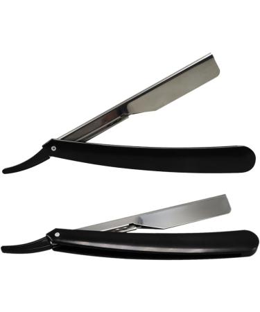 Angoily 2-Pack Safety Razor for Men | Manual Metal Straight Blade Shaving Razor | Smooth & Safe Shave - Buy Online on GoSupps.com